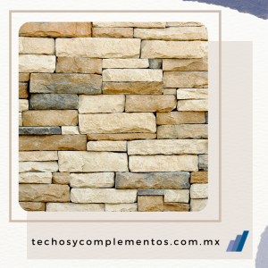 Piedras Prefabricadas Apilable. Techos y complementos de Guadalajara acabados y recubrimientos para la construcción.