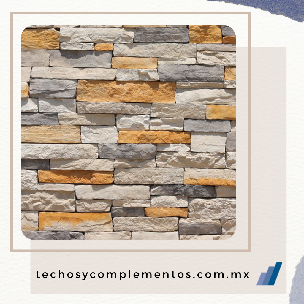 Piedras Prefabricadas Mountain Ledge. Techos y complementos de Guadalajara acabados y recubrimientos para la construcción